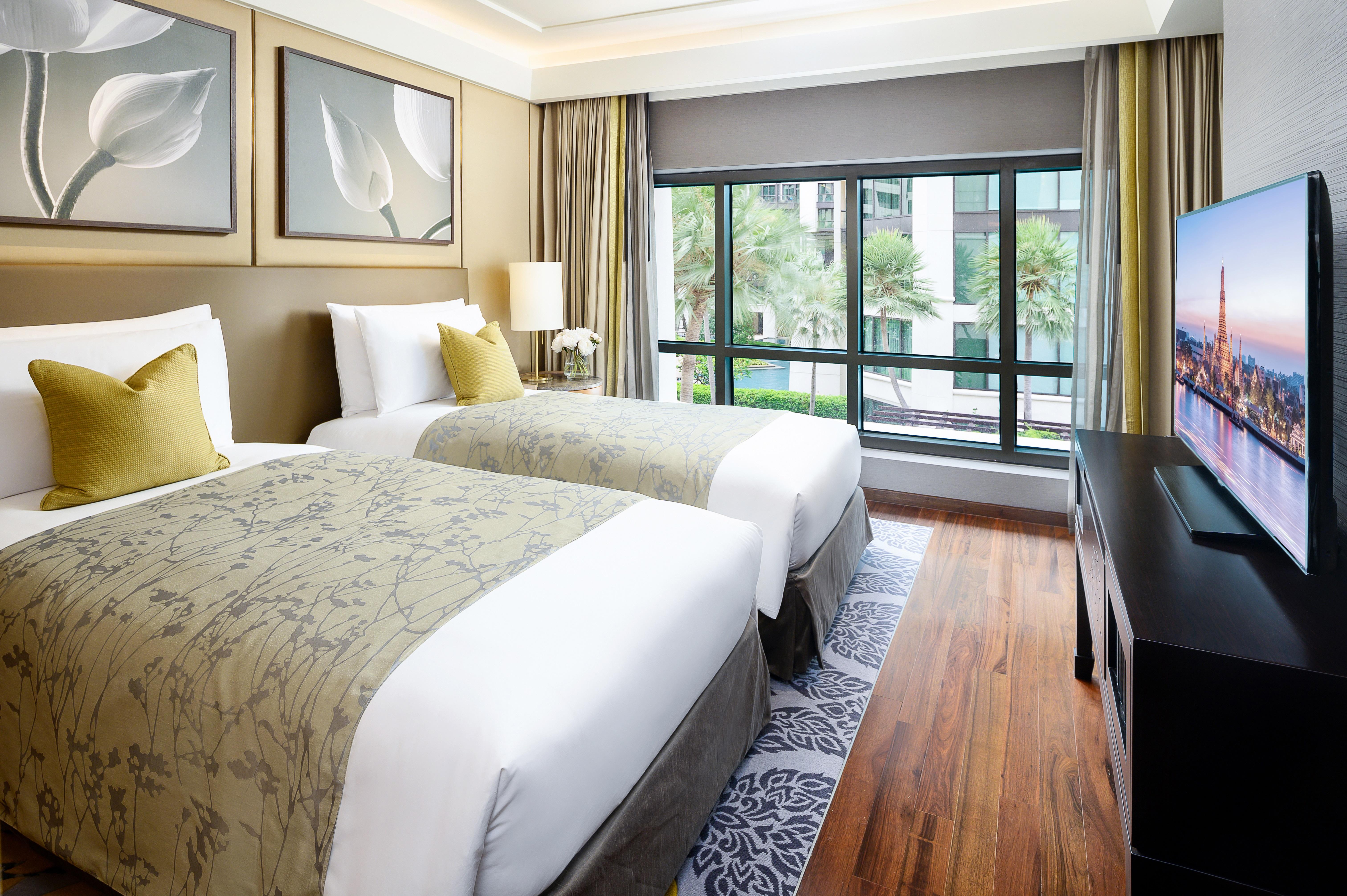 Siam Kempinski Hotel Bangkok Exterior foto Deluxe Room