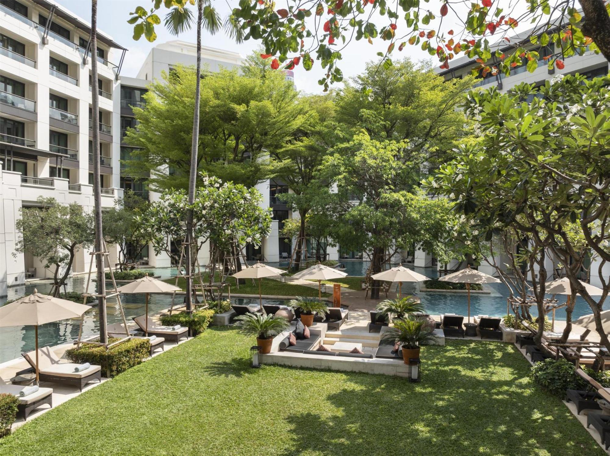 Siam Kempinski Hotel Bangkok Exterior foto